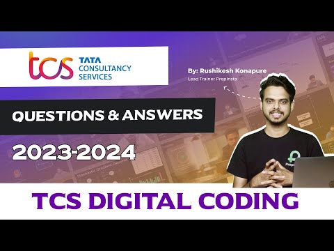 TCS Digital Coding Questions and Answers