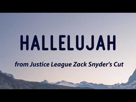 Leonard Cohen - Hallelujah | From Justice League Zack Snyder's Cut | (Lyrics)