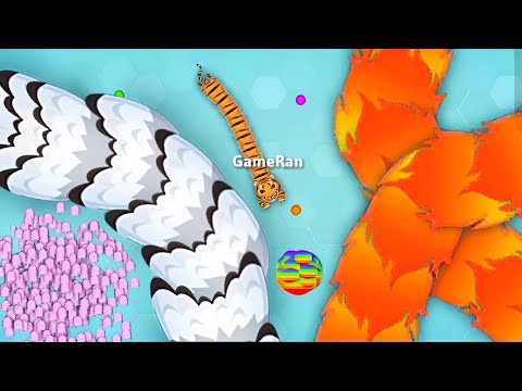 Snake io 🐍 I Found Huge Score ball 😲 in Snake io Map 🐍 Epic Skin Gameplay