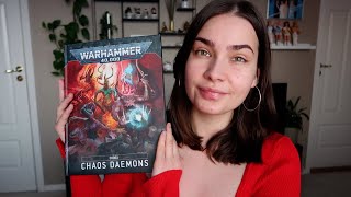 ASMR Warhammer 40K Chaos Daemons Codex