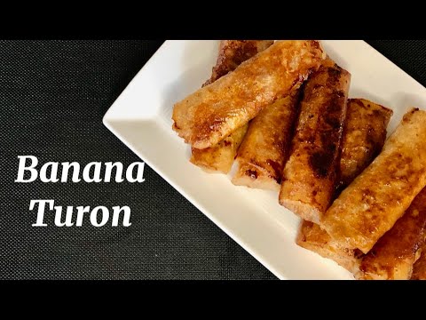 Banana Turon (Banana Springrolls)