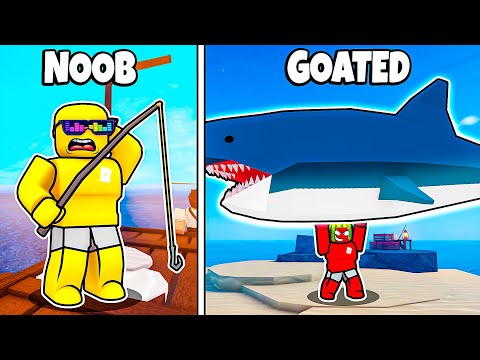 Catching GIANT Fish in Roblox Fisch