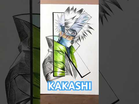 Kakashi Anime art #art #animedrawing #animestyle #drawing #kakashi #copyninja #naruto