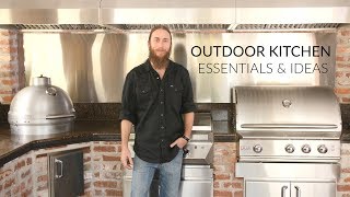 Outdoor Kitchen Building Essentials & Designs to Consider | BBQGuys.com