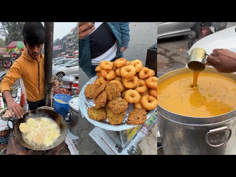 दिल्ली का  Famous Dal Vada 🥵| South Indian Street Food 🥰 | Dal Vada South Indian Dish