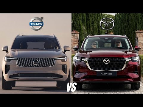 2025 Volvo XC90 vs Mazda CX-80 – Luxury SUV Showdown | Which is the Best Choice for You?