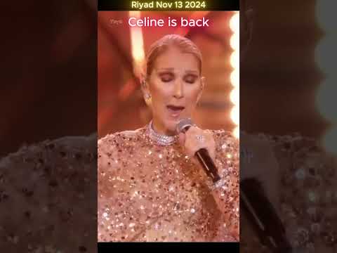 Celine is back for real, and she feels ALIVE!  #eliesaab  #CelineDion #QueenCeline #QueenOfVegas