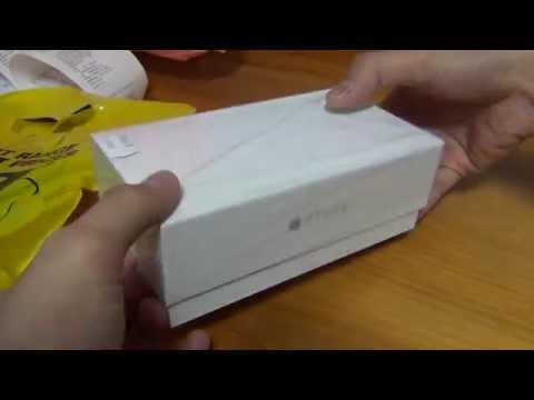 Apple iPhone 6 Plus Silver White Unboxing