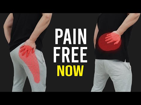 Sciatica : Hip & Leg &  Lower Back Pain | Corrective Exercises at Home