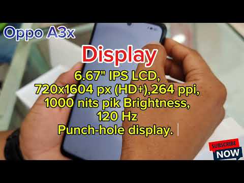 Oppo A3x Unboxing || Oppo A3x Review || New Best stylish phone