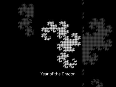 Happy Lunar New Year: Unfolding the Dragon Curve