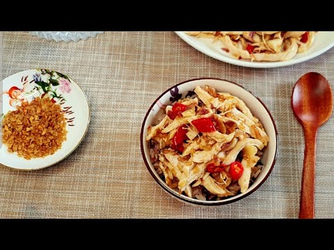 healthy asian chicken breast recipes! shredded chicken with shallots, spicy shredded chicken recipes