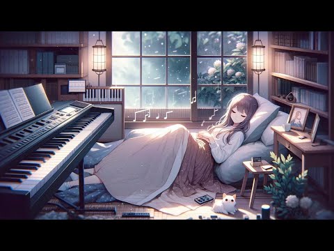 Lofi Music for Deep Sleep | Calm Piano and Guitar | Relaxing & Sleep BGM