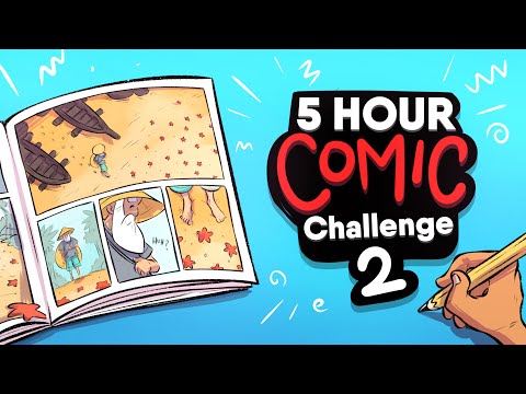 Making A Comic Book In 5 Hours?