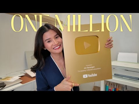 1 Million subscribers! 🎉 | Jen Barangan