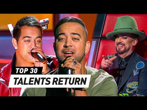 Iconic ALL-STARS RETURN to the Blind Auditions on The Voice