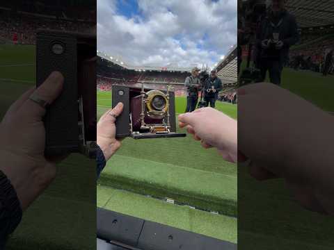 Shooting Football On A 127 Year-Old Camera #expiredfilmclub #football #trending #facup #manutd #fyp