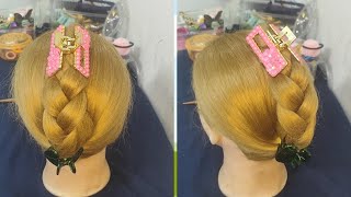 Twins Clucher Hair Style|Super Hit Hair Style|Two In One Hair Style|#viralvideo #hairbun #cluches