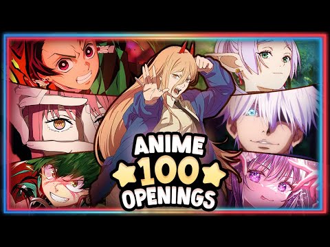 GUESS THE ANIME OPENING [Very Easy - Very Hard] 100 Openings