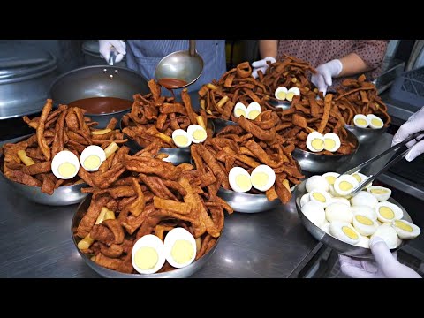 Famous celebrities visited and its popularity soared! Fried Fish cake tteokbokki /korean street food