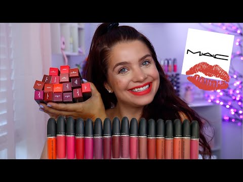 NEW MAC POWDER KISS LIQUID LIPSTICK REVIEW + LIP SWATCHES