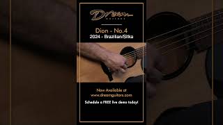 Dream Guitars - 2024 Dion No.4, Brazilian Rosewood/Sitka Spruce #guitardemo #acousticguitar