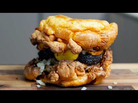 Yorkshire Pudding Burger - A British Feast with Shaulan Steenson