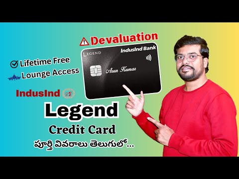 IndusInd Bank Legend Credit Card Review | IndusInd Credit Card Benefits | Apply Online | Telugu