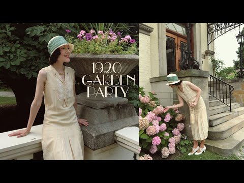 I Went To A 1920s Garden Party ! | Carolina Pinglo