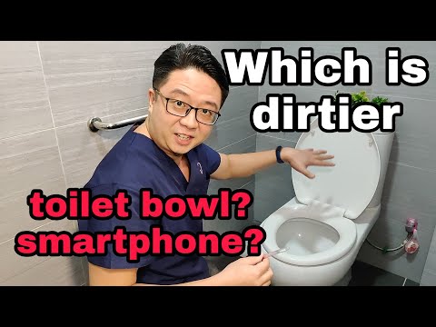 Which has more germs: Toilet bowl? Smartphone? (And how to sanitize it)