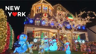 [4K]🇺🇸 A Magical Walking Tour of Dyker Heights Christmas Lights💂‍♂️🎄🌟Brooklyn, NYC | Dec. 2024