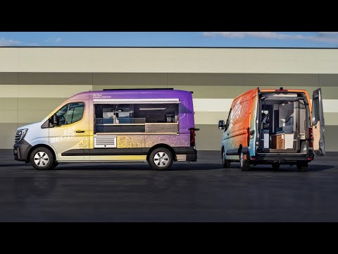 New 2025 Nissan Interstar campervan, sauna van, and food van are really cool!