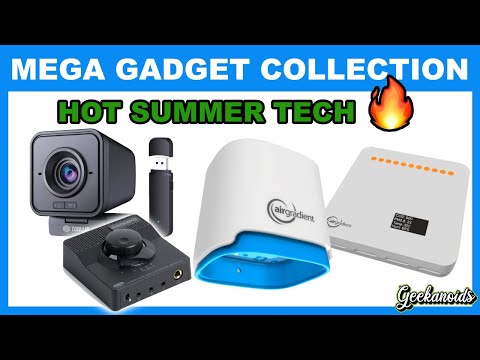 Mega Gadget Collection - Air Quality Hot Summer Tech