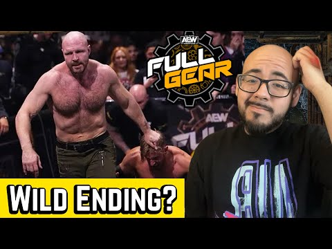 WEIRDEST ENDING TO AN AEW PPV? | AEW Full Gear Reaction!