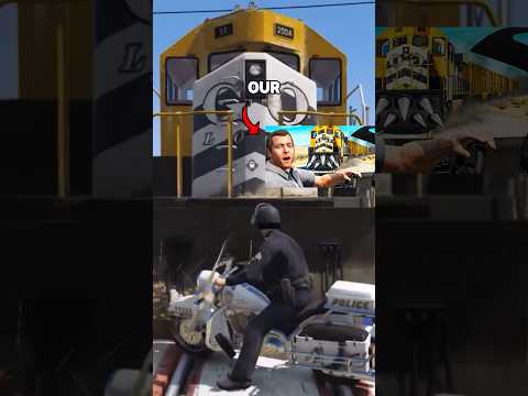 The way to actually stop the train in GTA games! #shorts #grandtheftauto #gta #games #gaming