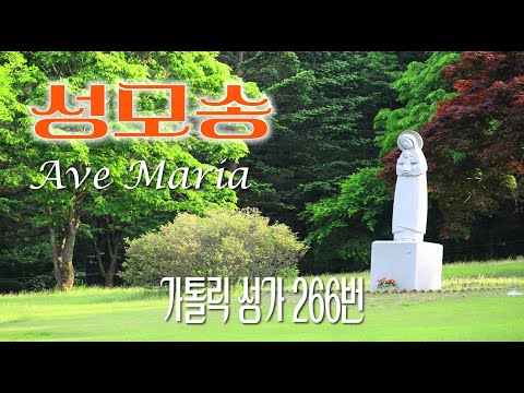 [가톨릭 성가 266번] 성모송 Ave Maria / 칸디도 보칼레 / 성모 / 이연국 곡 / Catholic Hymn / SATB 앙상블