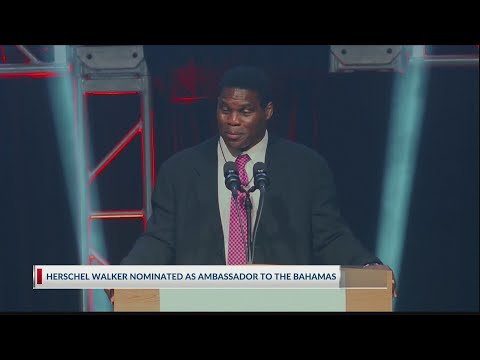 Herschel Walker nominated as ambassador to the Bahamas: Trump