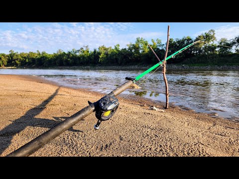 ALL NIGHT Fishing On A RIVER ISLAND!! (Catch and Cook)