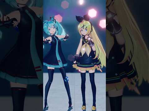 【MMD】 Vanitosa Sour式初音ミク Sour式鏡音リン #Shorts