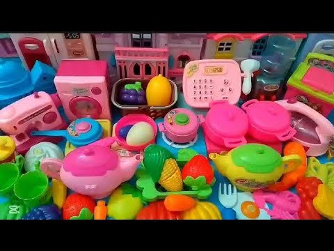 5: 43 min Satisfying Unboxing | Hello kitty tiny mini kitchen set asmr toys | #asmr 💙