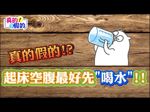 真的假的!EP69 起床空腹最好先喝水!!