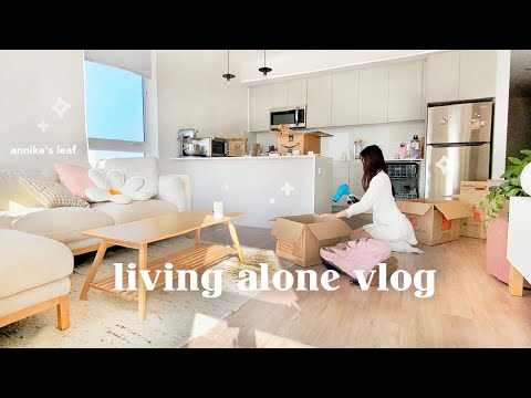 getting settled in the new apartment 🕊️ un-makeover old apartment, unpacking & organizing, dating?