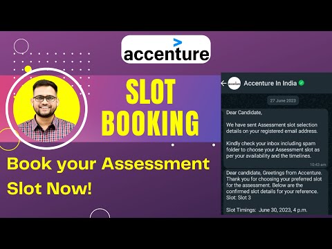 🔴 Accenture: Assessment Slot Booking issue resolved! | Book your slot now