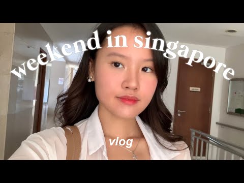 how i spend my weekend in singapore | hotpot & keong saik bakery| grocery shopping | hogc 2023 ✨🍰🍫