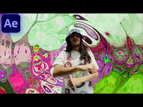 TRIPPY LIQUID WAVE EFFECT FOR MUSIC VIDEOS (AE Tutorial)