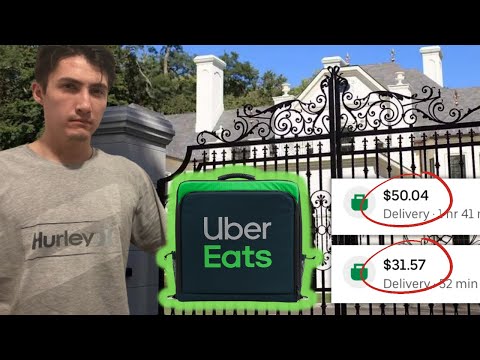 Delivering Uber Eats/InstaCart In The RICHEST Neighborhoods Of Boston - How Much Did I Make?