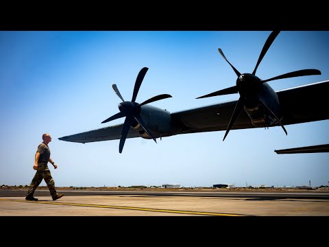 C-130J TACTICAL BEAM LANDING AND GO AROUND