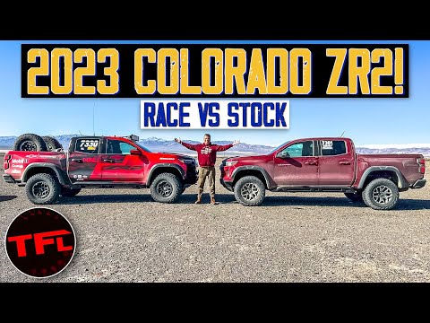 From Mild to Wild - The 2023 Chevy Colorado ZR2 You Can Buy Has Many Race-Proven Parts!