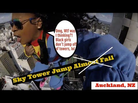 Sky Tower Jump Auckland, New Zealand July 2017