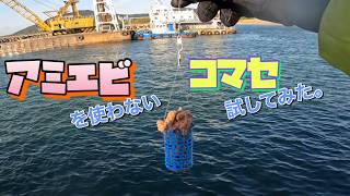 アジのサビキ釣り。アミエビを使わないコマセ が作りたい。